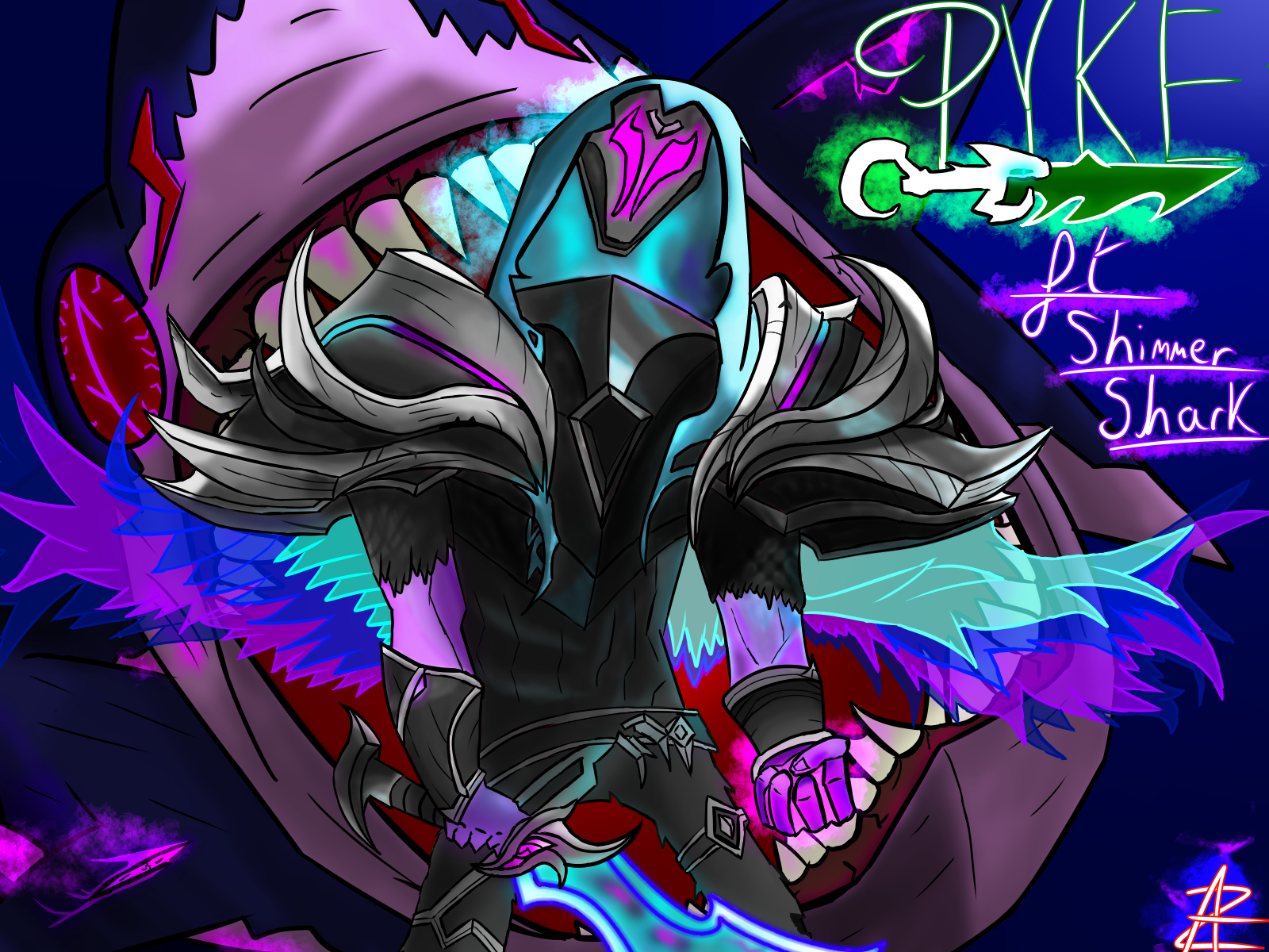 Drawing Of Pyke by me